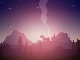 Hill View Art Art Wallpaper Landscape Illustration