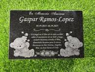 Customized 8"x12"x2" Granite Memorial Headstone, Memorial ...