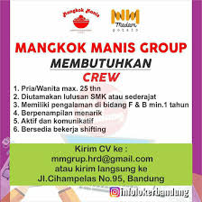 Museum geologi lowongan kerja di qooqoo indonesia cabang bandung november 2020 lowongan kerja indomaret bandung lulusan sma smk d3 s1 lowongankerjacareer com Lowongan Kerja Mangkok Manis Group Bandung April 2019 Info Loker Bandung 2021