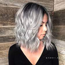 Short Silver Hair Popular Short Wavy Hairstyles 2019 Hairstyles Popular Short Silver Fashion Naild Short Silver Hair Silver Hair Dye Short Wavy Hair