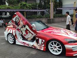 Itasha Show At World Cosplay Summit Lets Cars Get In On The Anime Costume Fun Japanese Cars Car Tuning Cars