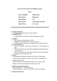 Soal skala dan perbandingan kelas vii. Doc Rpp Pengembangan Matematika Nadya Murtiani Academia Edu