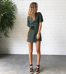 Wrap Me Up In Our Sienna Silk Wrap Dress By Sirthelabel 300 And Our Latest Heels From Themodecollect Silk Wrap Dresses Wrap Dress Short Womens Wrap Dress