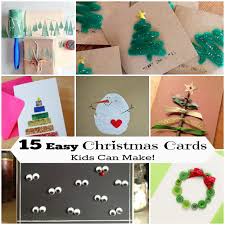 Sub out the imagery with your photos. 15 Diy Christmas Cards Kids Can Make Letters From Santa Blog