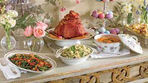 Easter dinner ideas without ham (or lamb). Osterdekoration Ideen Fur Die Kirche Fresh Easter Sunday Lunch Menus Die Easter Easter Recipes Ideas Easter Recipes Ide Ostern Essen Osterrezepte Abendmenu