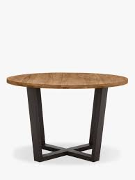 John Lewis Partners Calia 6 Seater Round Dining Table Oak Round Dining Table Round Dining Dining Table