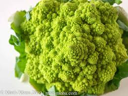 Cut the romanesco into large chunks and boil in salted water for about 15 minutes. Roasted Romanesco Cauliflower Potatoes Mae S Menu