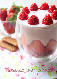 Mousse De Fraises Au Mascarpone Et Fromage Blanc Recette Mousse Fraise Recette Fraise Mascarpone Recette Avec Des Fraises