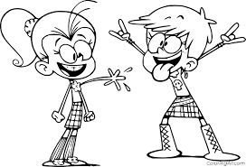 We have chosen the best the loud house coloring pages which you can download online at mobile, tablet.for free and add new coloring pages daily, enjoy! The Loud House Coloring Pages Coloringall
