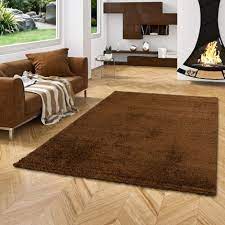 Teppich braun beige teppich braun beige haus deko ideen fa 1 4 r. Hochflor Langflor Shaggy Teppich Aloha Braun