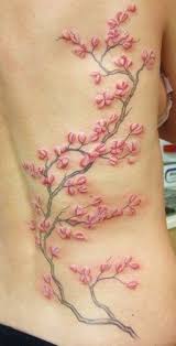 Un Tatouage De Branche De Cerisier 28 Inkage Tatouage De Branche Tatouage Dos Tatoue