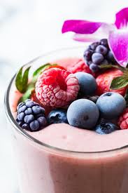 Put your main fruit or other flavourings in the blender cup (berries, peaches, pineapple, peanut butter, etc.) add frozen banana chunks to recreate the creaminess without yogurt or milk. Strawberry Smoothie Without Yogurt Green Healthy Cooking