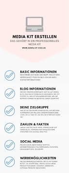 Professionelles Media Kit Fur Deinen Blog Blogger Tipps Media Kit Erstellen Blog Marketing Media Kit Internet Marketing