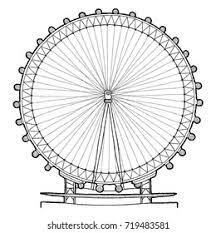 London Eye Lambeth London Vector Illustration Stock Vector (Royalty Free)  719483581 | Shutterstock
