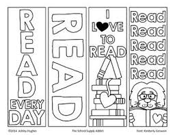Use these adorable free printable bookmark coloring pages to get the kids interested in reading. Pin On Teachers Pay Teachers Freebies