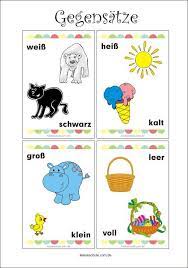 Bildkarten für die individuelle sprachförderung. Gegensatze Lernkarten Lernkarten Lernkarten Fur Kinder Vorschule