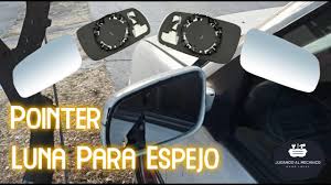 Cambio de Luna retrovisor pointer, Jetta , Gol.