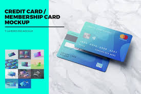 Credit Card Membership Card Mockup In 2020 Membership Card Credit Card Design Credit Card