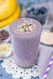 1/2 cup half and half; Blueberry Banana Smoothie Natalie S Health