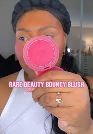 let’s try the NEW @Rare Beauty soft pinch matte bouncy blushes 💕🩷💞 would  y’all try these out?! 🤭 follow me