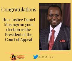 Musinga replaces justice william ouko, appointed supreme court justice on may 13. F8phffcvvbk6im
