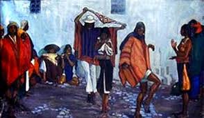 Uno de los principales artistas del ecuador, iniciador de la corriente indigenista seguida por guayasamín y mena franco, entre otros. Baile Indigena Autor Camilo Egas Camilo Egas 1889 1962 Ecuatoriano Uno De Los Principales Artistas Del Ecuador Iniciador De La Corr Art Painting Ecuador