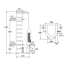 Hot water of up to 65 °c can be supplied. Rheem 850330no 130 Litre 5 Star Natural Gas 1st Choice Hot Water