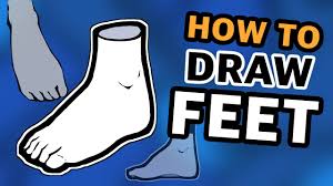 How to draw anime legs and feet. How To Draw Feet For Beginners Anime Manga Tutorial Youtube