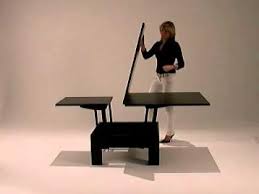 Rectangular, round, with metal or wooden legs. Basic Quadrato Square Coffee Table Into Dining Table Youtube