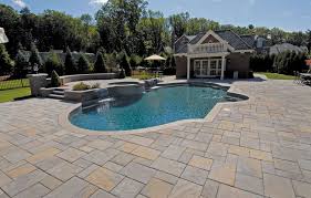 Techo Bloc Inca Paver In Riviera These Are The Pavers We Re Doing Our Patio In But With Accent Blocks That Look Like Pebbles Pool Patio Patio Outdoor Decor
