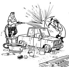 Auto Car Wash With Sprayer Coloring Pages Best Place To Color Coloring Pages Coloring Pictures Car Wash