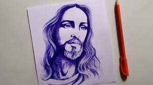 Maybe you would like to learn more about one of these? Lord Jesus Christ Pen Drawing Step By Step For Beginners Youtube