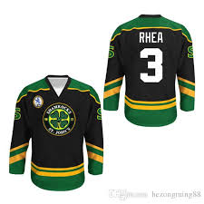 Ross The Boss Rhea Goon Movie St Johns Shamrocks Hockey Jersey Embroidery Stitched Customize Any Number And Name