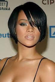 Asymmetrical curly blonde bob hairstyles. Short Wrap Hairstyles For Black Women Hair Inspiration Short Hair Styles African American American Hairstyles
