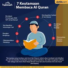 Doa khatam quran jika membaca untuk dirinya sendiri : 7 Keutamaan Membaca Al Quran