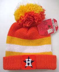 A chunky knit hat pattern like any of these is cozy, warm and quick to stitch in just a few hours. Astros Winter Hat Off 54