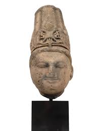 Head of Vishnu India Stone