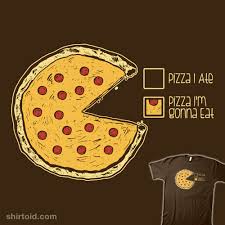 Pizza Pie Chart Shirtoid