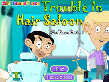 Maybe you would like to learn more about one of these? Mr Bean Trouble In Hair Salon Mr Bean Games