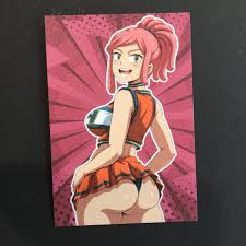 My hero academia MHA Mei Hatsume sexy shiny card