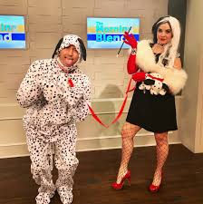 It's easy to put together and the pattern is provided. Kelly Nyberg On Twitter First Costume Of The Day Cruella De Vil Her Dalmatian Puppy Mikedigiacomo Cruelladevil 101dalmations Halloween Puppies Tvhost Https T Co Vx9gq0cef3