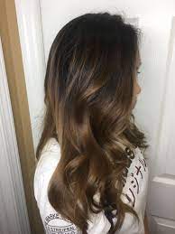 Balayage Medium Brown First Session Asian Hair Balayage Hair Dark Blonde Asian Hair Balayage