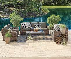 Wilson Fisher Shadow Creek 5 Piece Seating Set At Big Lots Big Lots Patio Furniture Outdoor Furniture Sets Patio