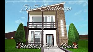 I changed a few things like adding. Bloxburg 5x5 Challenge Speed Build By Rushtogether