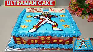 More images for tart tema ultraman » Ultraman Cake Cara Menghias Kue Ultah Motif Gambar Karakter Ultraman Terbaru By Ehaa Snack Youtube