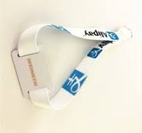 Customize RFID Woven Wristband , China Factory Supplier With ...