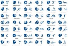 Oo.) (jeux olympiques en francés, y olympic games en inglés), olimpiadas u olimpíadas son el mayor evento deportivo internacional multidisciplinario en el que participan atletas de diversas partes del mundo. Rio 2016 Pictogramas Olimpicos 2 Infographic
