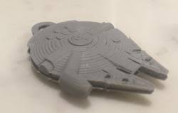 As an extra addition, light up the back of the ship with the classic blue afterburn. Millennium Falcon Minecraft 3d Models Stlfinder