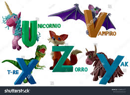 How fun and easy the colors in spanish! Spanish Animals Alphabet Handmade Plasticine V Stock Photo 1350815777 Shutterstock