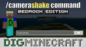 Nov 02, 2018 · lol felt good using the camera considering iv been waiting for that pocket edition exclusive. How To Use The Camerashake Command In Minecraft